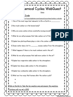 Biogeochemical Cycles Webquest: Part One: Carbon Cycle