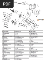 Vista Explodida Perfurador de Solo 52cc | PDF