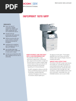 Ibm Infoprint 1870 Datasheet