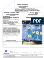Hoja de Proceso Circuito Electrico