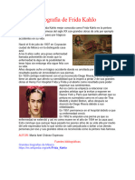 Biografía de Frida Kahlo