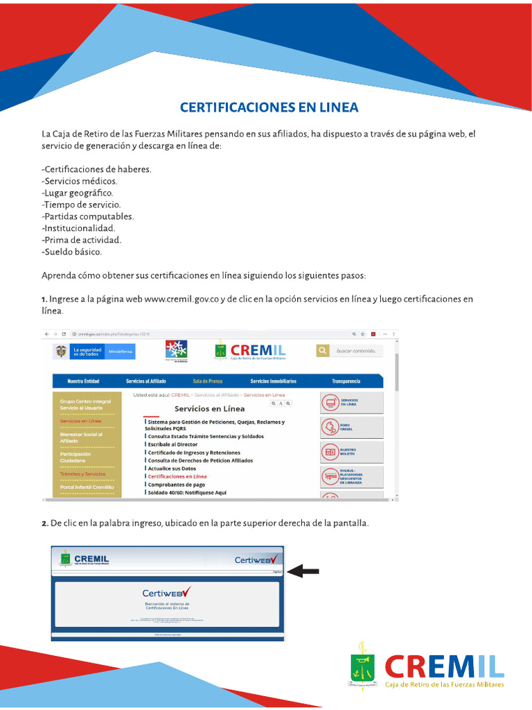 Certificacion en Linea | PDF