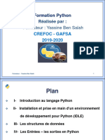 Formation Python - 1ère Séance - 2019-2020 - Yassine-Ben-Salah