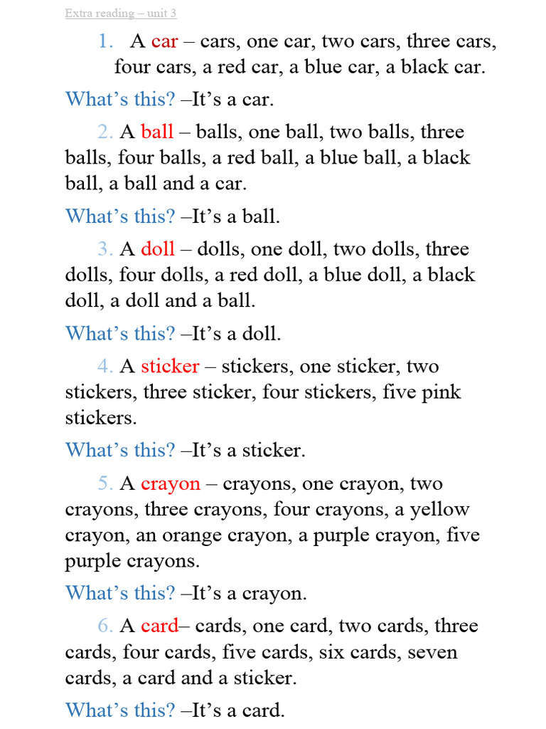 Extra Reading Practice | PDF | Home & Garden