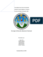 Estrategia de Educación Alimentaria Nutricional