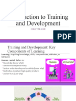 Updated Jan 2023 - Chapter 1 - Introduction To Training and Develop