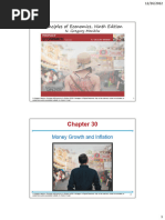 Chapter 30 Money Growth and Inflation
