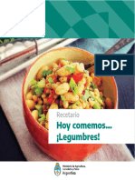 Recetario de Legumbres - Ministerio de Agricultura, Ganadería y Pesca Argentina