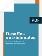 DESAFIOS NUTRICIONALES - Sociedad Española de Endocrinología y Nutrición. 2022.