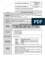 Ficha Técnica Mani Crocante Con Ajonjoli