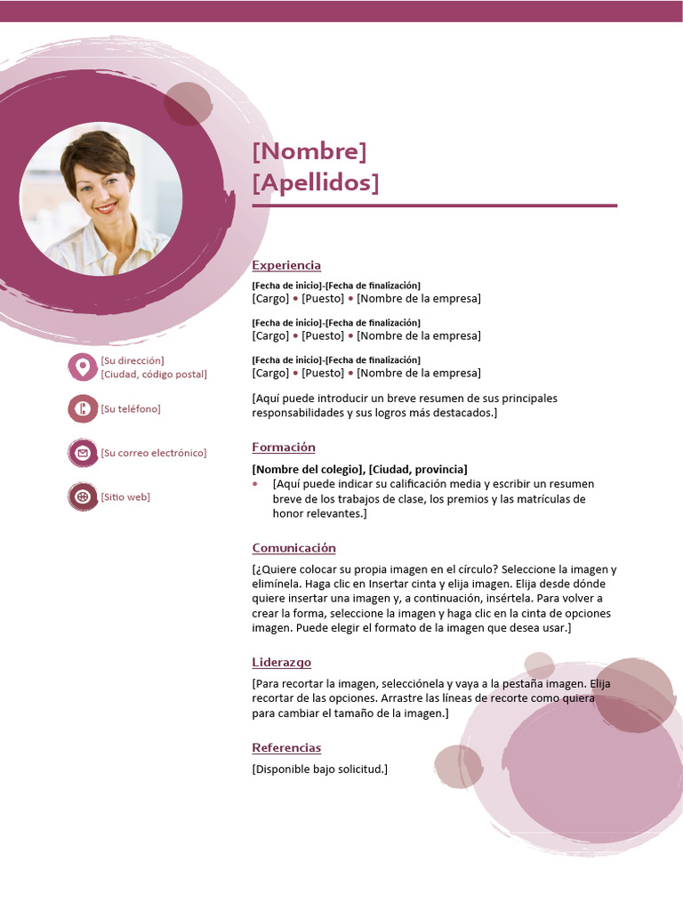 Currículum Vítae Conjunto Rosa | PDF