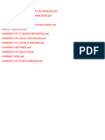 My Summary in Radiology - A M Abodahab MD