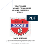Bases - de La Actividad Iniciacion Deportiva 2023