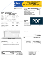 Recibo Luz - Huampar Poroy Jenrry