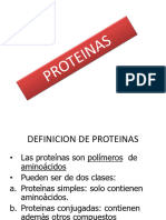 Proteínas y Ácidos Nucleicos