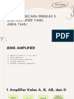 5 Jenis Amplifier