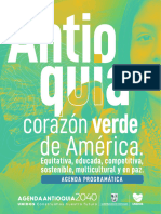 Agenda Programatica Antioquia 2040
