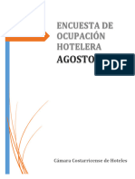 Encuesta de Ocupación Hotelera - Agosto 2017