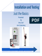 Fire Alarm Installation and Testing