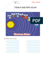 El Sistema Planetario Solar