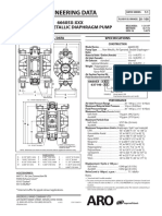 Sales & Engineering Data: 66605X-XXX 1/2" Non-Metallic Diaphragm Pump