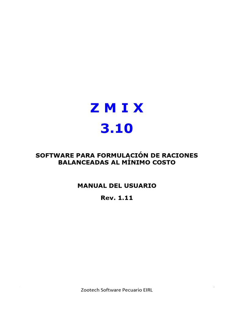 Manual Del Usuario ZMix 3.1 USB | PDF | Bases de datos | Archivo de ...