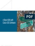 4 Byte ASN With Cisco IOS Software