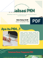 Sosialisasi PKM UPNVJ