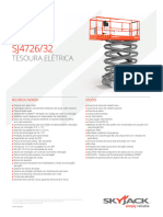 Lamina Técnica SJ4732 Skyjack