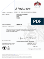 Iso 13485 2016 Certificate