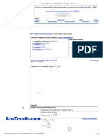 Newton Raphson Method Algorithm & Example-1 F (X) X 3-x-1