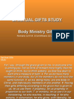 Body Ministry Gifts