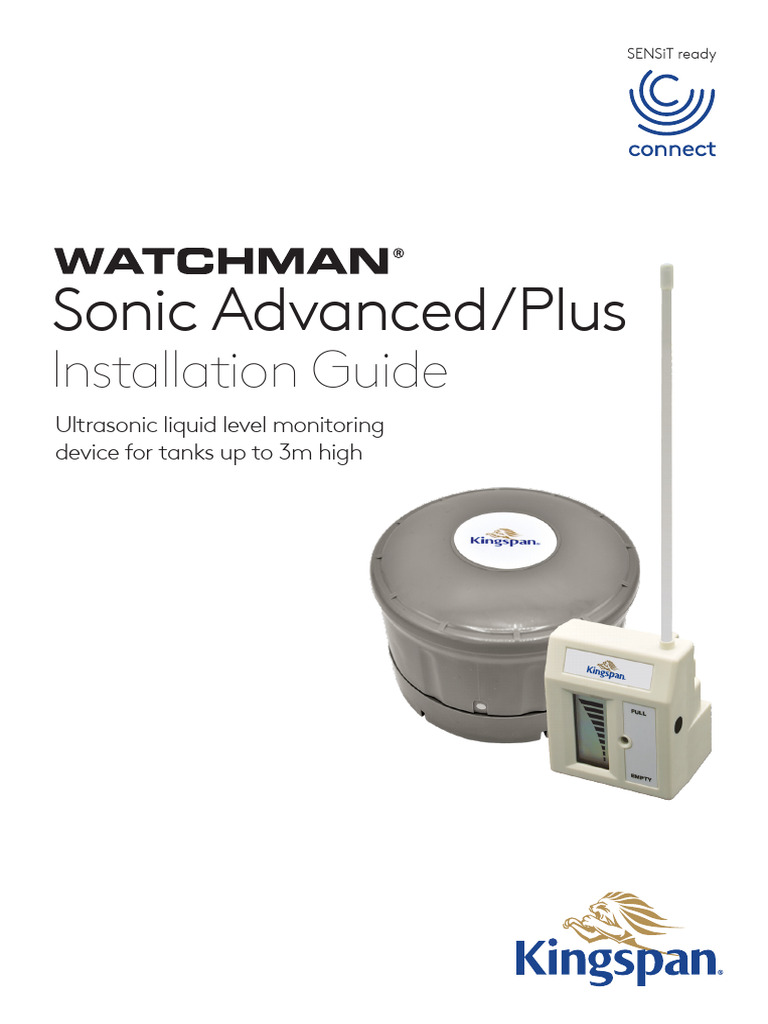 Kingspan Watchman Sonic Advanced Plus Installation Guide en GB Ie PDF Ac Power Plugs And
