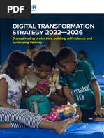 Digital Transformation Strategy 2022 2026 UNHCR Web