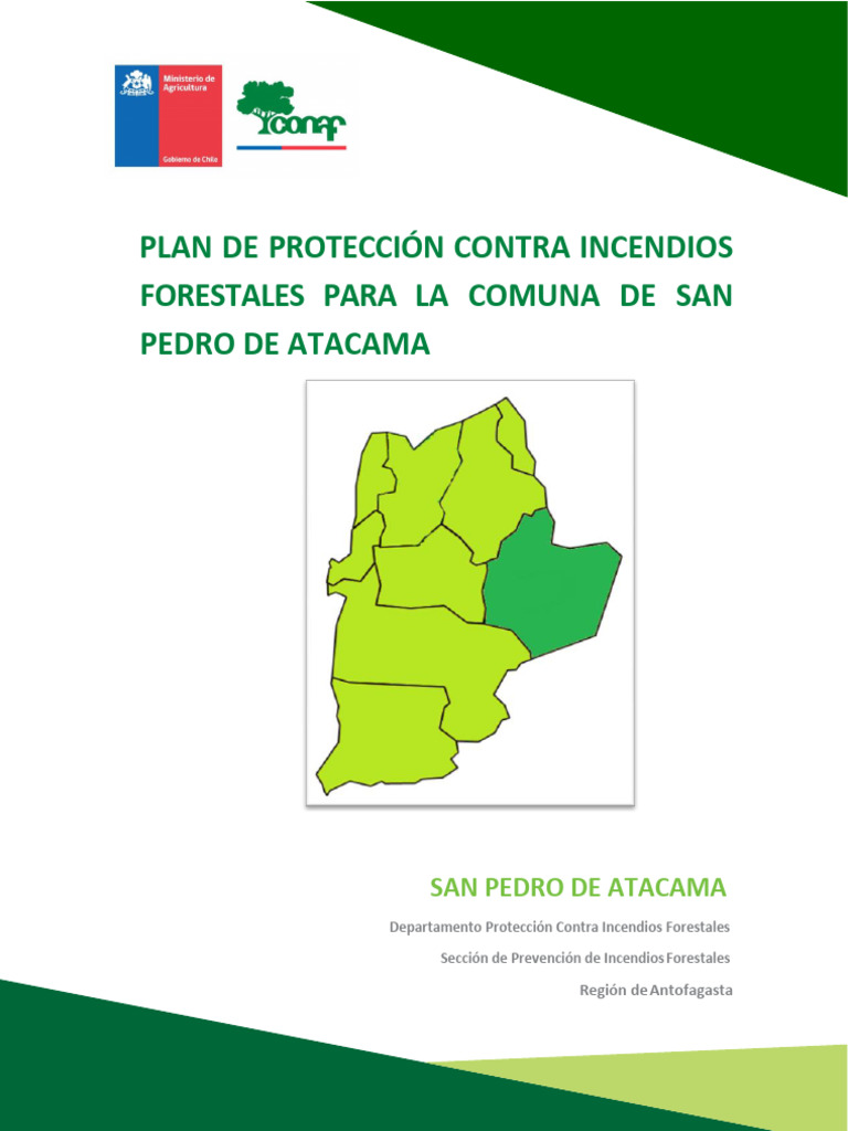Plan De Protección Contra Incendios Forestales Para La Comuna De San