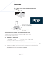 The Rate and Extent of Chemical Change