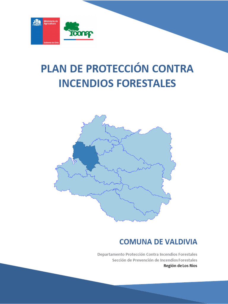 Plan De Protección Contra Incendios Forestales Valdivia Pdf Fuego