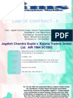 LAW OF CONTRACT Case Analysis
