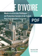 Cote Divoire Modernizing Social Protection and Labor Policies For Inclusive Growth