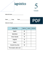 5° - Diagnóstico 2