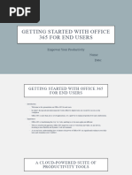 Getting Started With Office 365 For End Users
