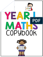 Year 1 Maths Copybook 2022 - 2023