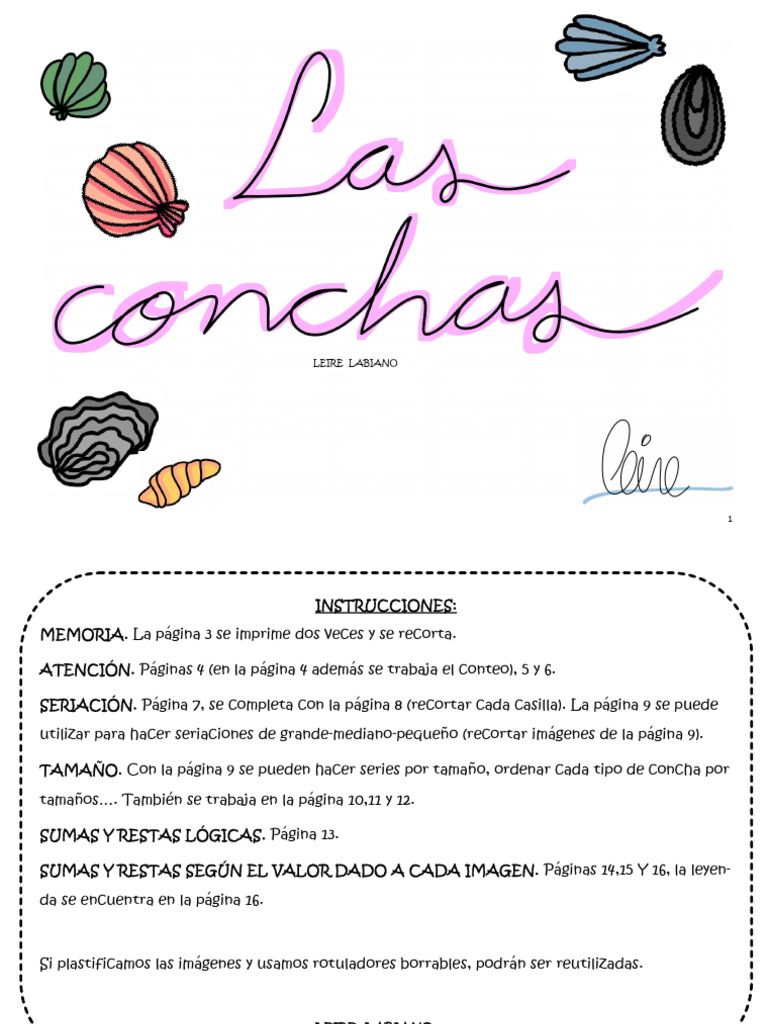 CONCHAS (Suma) | PDF