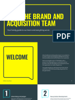 Brand and Aquisition Team
