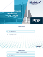 Relatório Semanal - Semana 33
