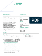 Aaditya Baid Resume PDF