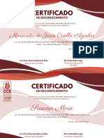 Certificados de Adulto Mayor Voz y Sentimiento de Mi Tierra