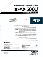 Yamaha-AX-500-Service-Manual