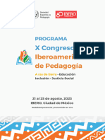 Programa Congreso Ibero