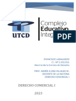 Tarea 1 - Derecho Comercial - Francisco Ladalardo